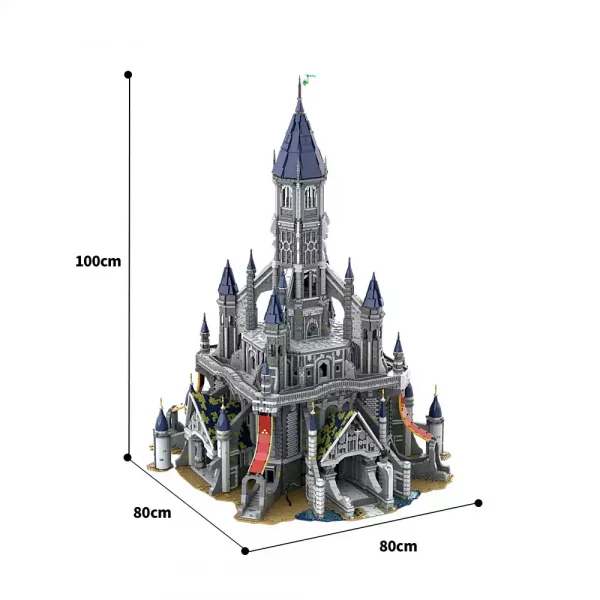 47821 PCS Game The Legend of Zelda Hyrule Castle building model MOC assembly building blocks toys - Image 3