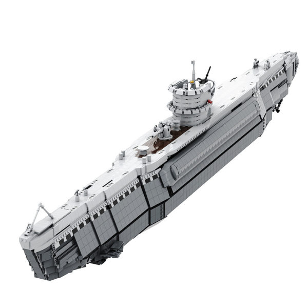 4837 PCS MOC German Navy Type VIIB U-boat Submarine MOC-71578 Assembling Building Blocks Toy