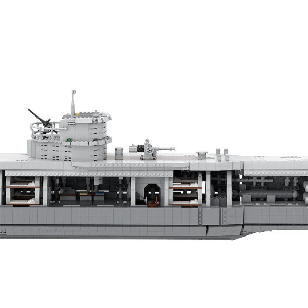 4837 PCS MOC German Navy Type VIIB U-boat Submarine MOC-71578 Assembling Building Blocks Toy - Image 4