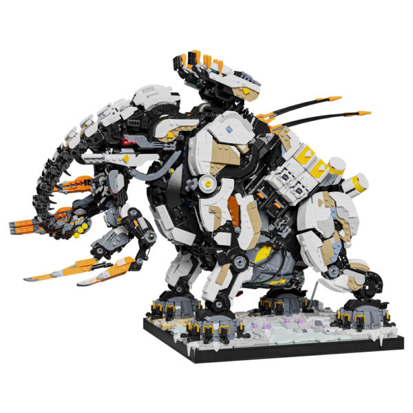 7957 PCS MOC Horizon Earthshaker Tremor Tusk Giant Mammoth Mechanical Beast Assembling Building Blocks Toy