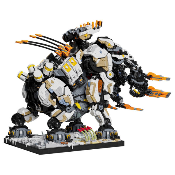 7957 PCS MOC Horizon Earthshaker Tremor Tusk Giant Mammoth Mechanical Beast Assembling Building Blocks Toy - Image 3