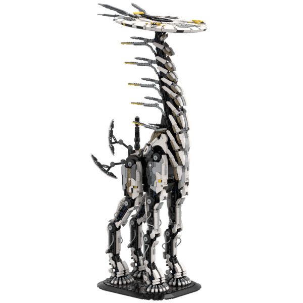 7215 PCS MOC Horizon Zero Dawn giant long-necked beast mechanical monster model assembly building blocks toy - Image 7