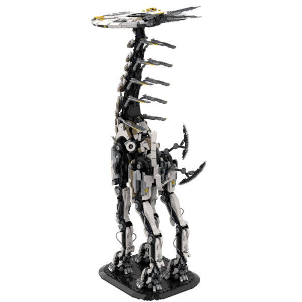 7215 PCS MOC Horizon Zero Dawn giant long-necked beast mechanical monster model assembly building blocks toy - Image 3