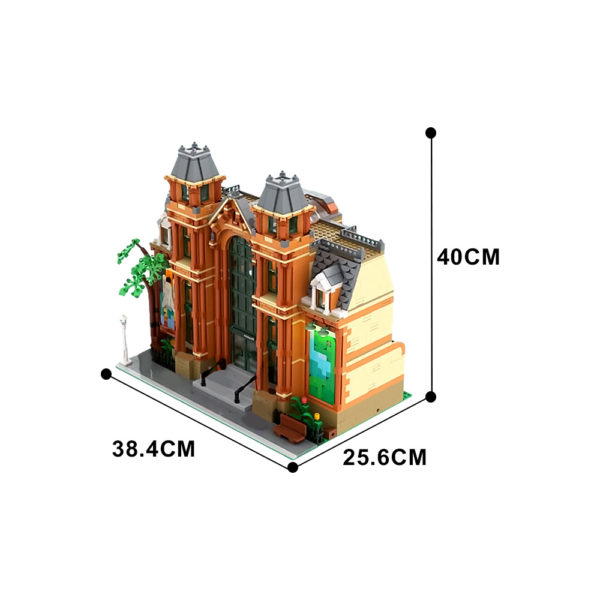 3872 PCS MOC London Natural History Museum building model MOC-165027 assembly building block toys - Image 2