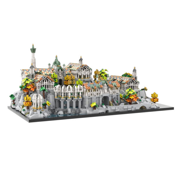 5842 PCS MOC Lord of the Rings Rivendell Valley Building MOC-191972 Assembling Building Blocks Toys - Image 4