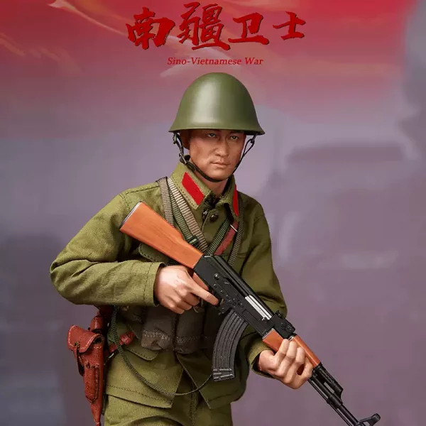 MINITIMES 1/6 Soldier Model M015 Chinese PLA Southern Xinjiang Guard Doll - Image 7