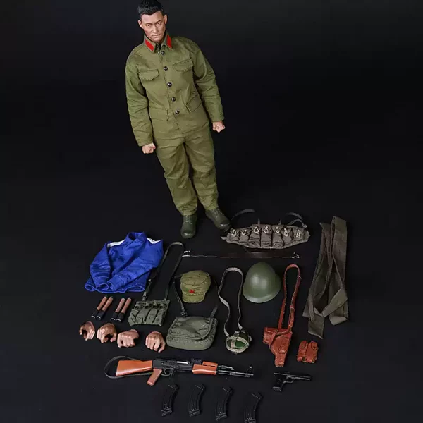 MINITIMES 1/6 Soldier Model M015 Chinese PLA Southern Xinjiang Guard Doll - Image 10