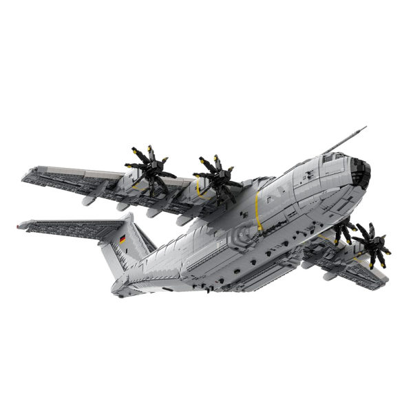 14845 PCS MOC EU A400M Atlas Airbus military transport aircraft assembly building blocks toys