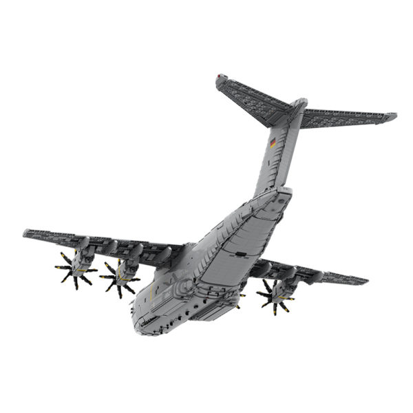 14845 PCS MOC EU A400M Atlas Airbus military transport aircraft assembly building blocks toys - Image 4