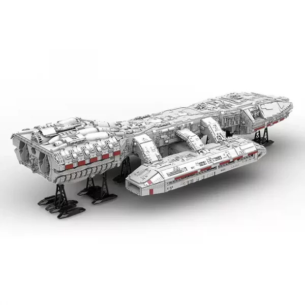 23836 PCS MOC Movie Battlestar Galactica Starship Spaceship Model Assembly Building Blocks Toys