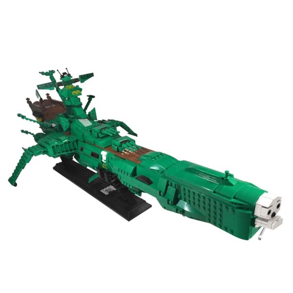 2469 PCS MOC Space Pirate Captain Harlock Arcadia Space Battleship Assembled Building Blocks Toys