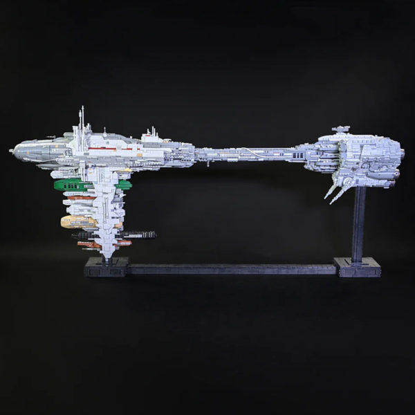 9866 PCS MOC Star Wars EF76 Nebula Nibulon-Class B Medical Frigate Model Assembly Building Blocks Toy - Image 4