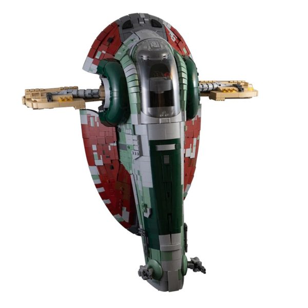 5159 PCS MOC Star Wars Slave One Boba Fett's spaceship vehicle model assembly building blocks toy - Image 6