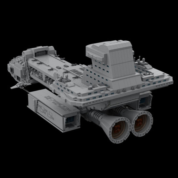 3226 PCS MOC Stargate Prometheus Battlecruiser Spaceship Assembling Building Blocks Toy - Image 3