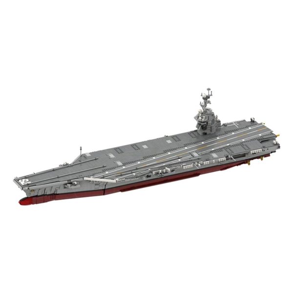 5958 PCS MOC USS Gerald Ford CVN-78 aircraft carrier military model assembly building blocks toys - Image 5