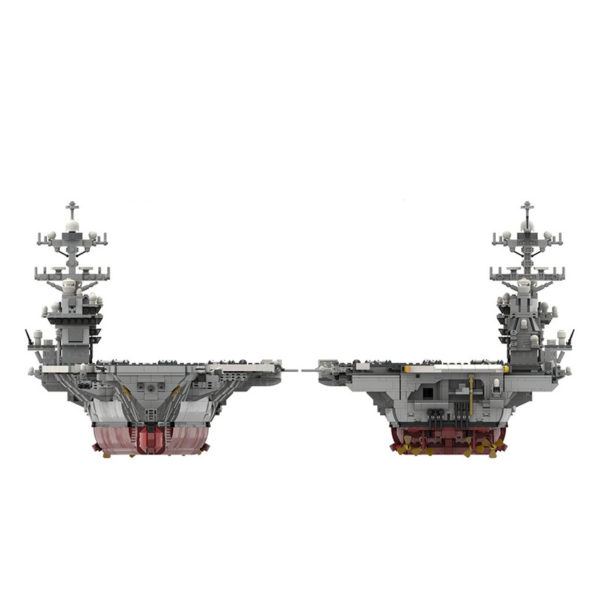 5958 PCS MOC USS Gerald Ford CVN-78 aircraft carrier military model assembly building blocks toys