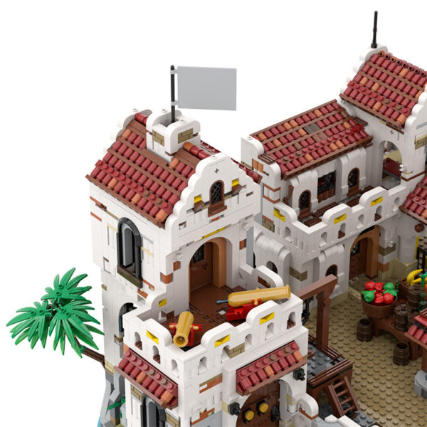 4948 PCS MOC assembly building block toys El Dorado Fortress Barracuda Bay Pirate Base Castle Fortress Scene - Image 3