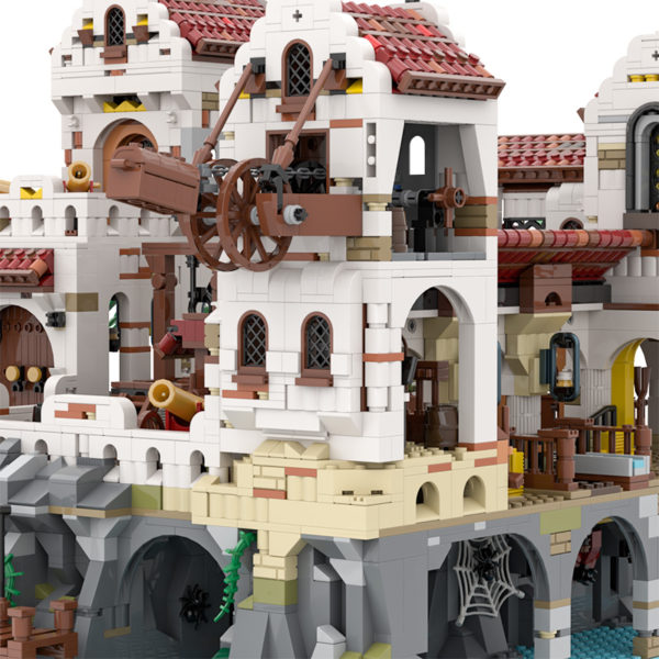 4948 PCS MOC assembly building block toys El Dorado Fortress Barracuda Bay Pirate Base Castle Fortress Scene - Image 2