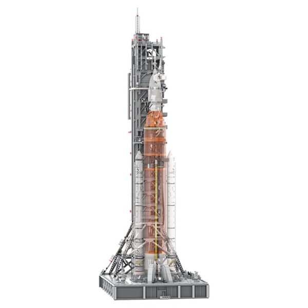 10047 PCS MOC assembly building block toys NASA space SLS Orion launch vehicle mobile launch tower