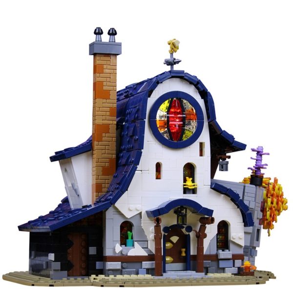 4050 PCS MOC assembly building blocks toy Owl Magic Club Ada's Owl House Fantasy House Model