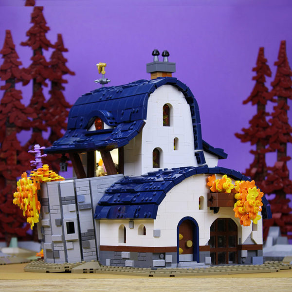 4050 PCS MOC assembly building blocks toy Owl Magic Club Ada's Owl House Fantasy House Model - Image 3