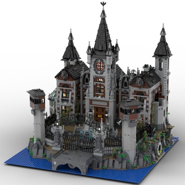 6778 PCS MOC assembly building blocks toy bat Elizabeth Arkham Asylum mental criminal asylum