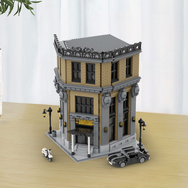 5127 PCS MOC assembly building blocks toys John Wick Continental Hotel Hotel building street scene - Image 6