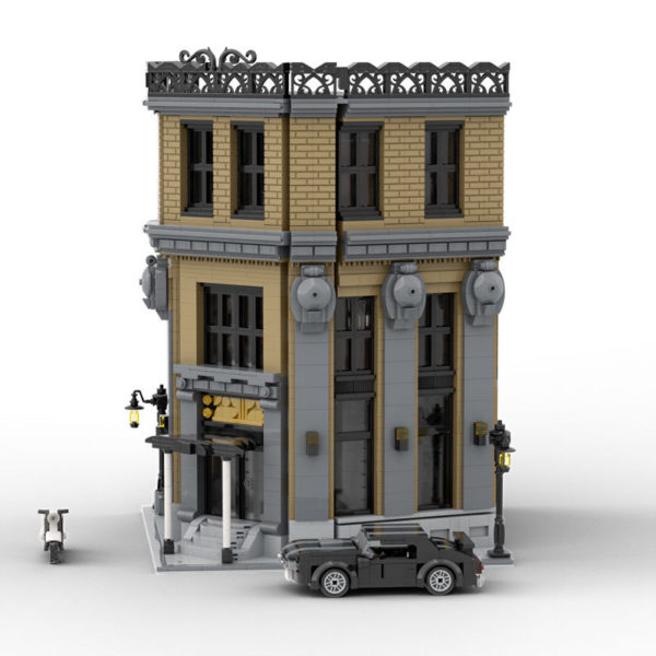 5127 PCS MOC assembly building blocks toys John Wick Continental Hotel Hotel building street scene - Image 5