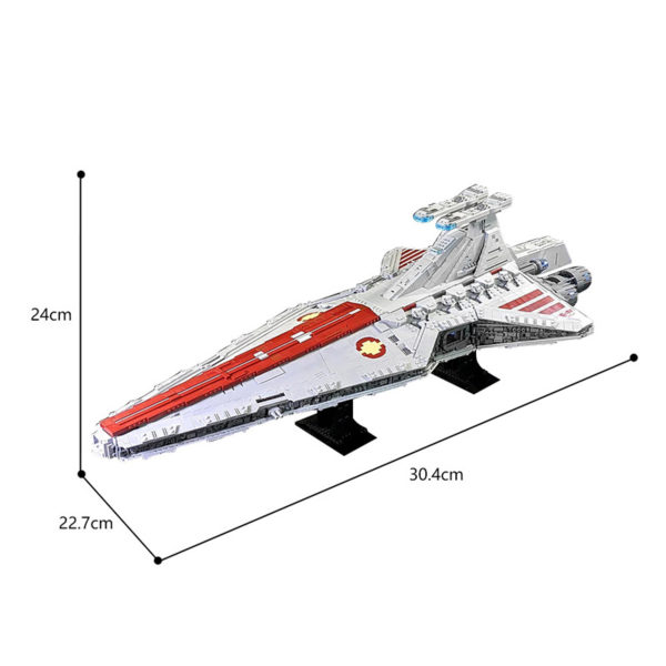 11180 PCS MOC assembly building blocks toys Star Wars Venator-class hunter star destroyer destroyer cruiser - Image 2