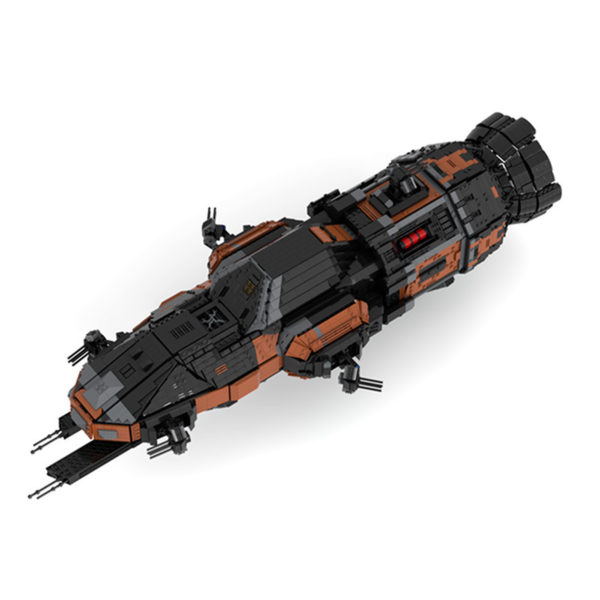 5112 PCS MOC assembly building blocks toys The Expanse of Space Corvette-class light frigate Rocinante - Image 3