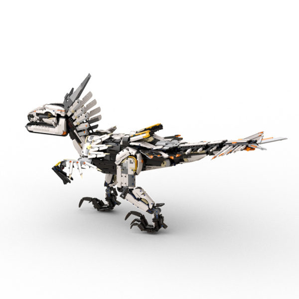 7030 PCS MOC assembly building blocks toys horizon west desperate claw beast mechanical beast dragon mount assembly model - Image 8