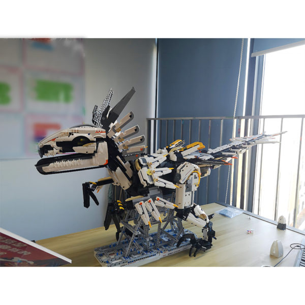 7030 PCS MOC assembly building blocks toys horizon west desperate claw beast mechanical beast dragon mount assembly model - Image 4