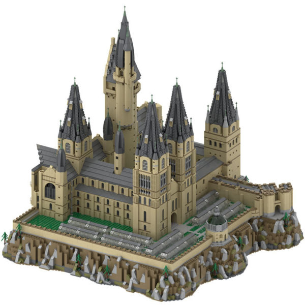 12844 PCS + 6483 PCS MOC assembly building blocks toys magic world 71043 Harry Potter Hogwarts Castle expansion pack - Image 7