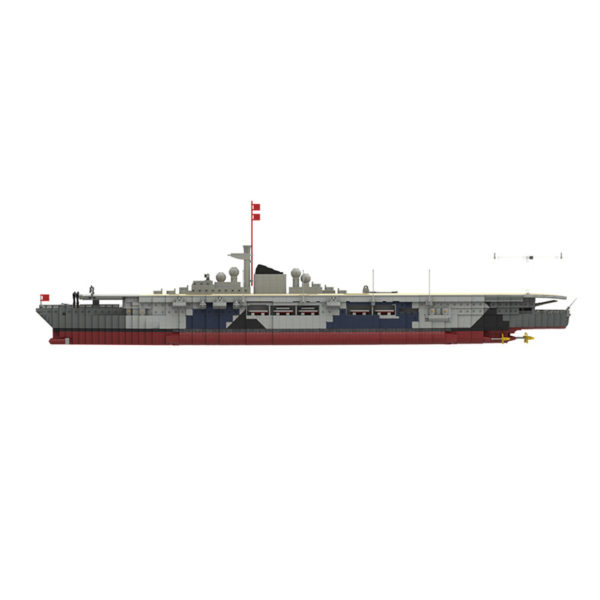 8041 PCS MOC assembly building blocks toys military German Navy Count Zeppelin aircraft carrier aircraft carrier model - Image 3