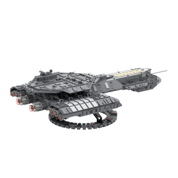 9424 PCS MOC assembly building blocks toys science fiction Stargate Daedalus battleship attack ship spacecraft - Image 3