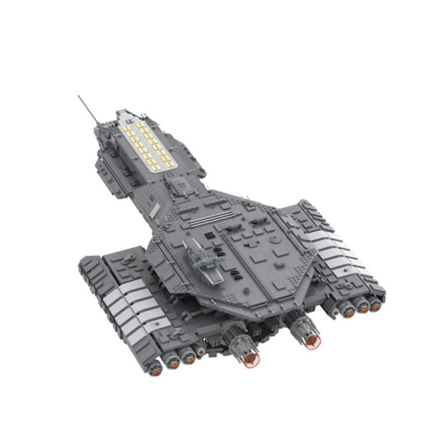 9424 PCS MOC assembly building blocks toys science fiction Stargate Daedalus battleship attack ship spacecraft