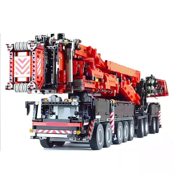 7692 PCS MOC assembly building blocks toys technology machinery electric Liebherr all-terrain crane engineering crane - Image 6