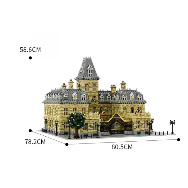 23388 PCS MOC assembly building blocks toys world famous buildings Palace of Versailles, France Paris Palace - Image 2