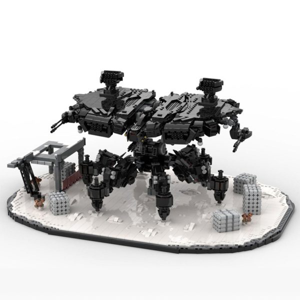 4789 PCS MOC game Horizon Zero Dawn Death Messenger War Machine model assembly building blocks toys - Image 5