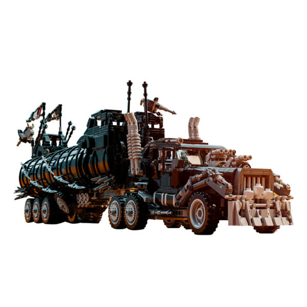 3326 PCS MOC Mad Max Doomsday Tanker Truck MOC-18143 Assembled Building Blocks Toys - Image 4