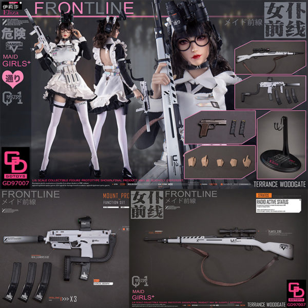 1/6 Maid Frontline Second Series Eliza ELIZA GD97007 Female Soldier Figure - Image 2