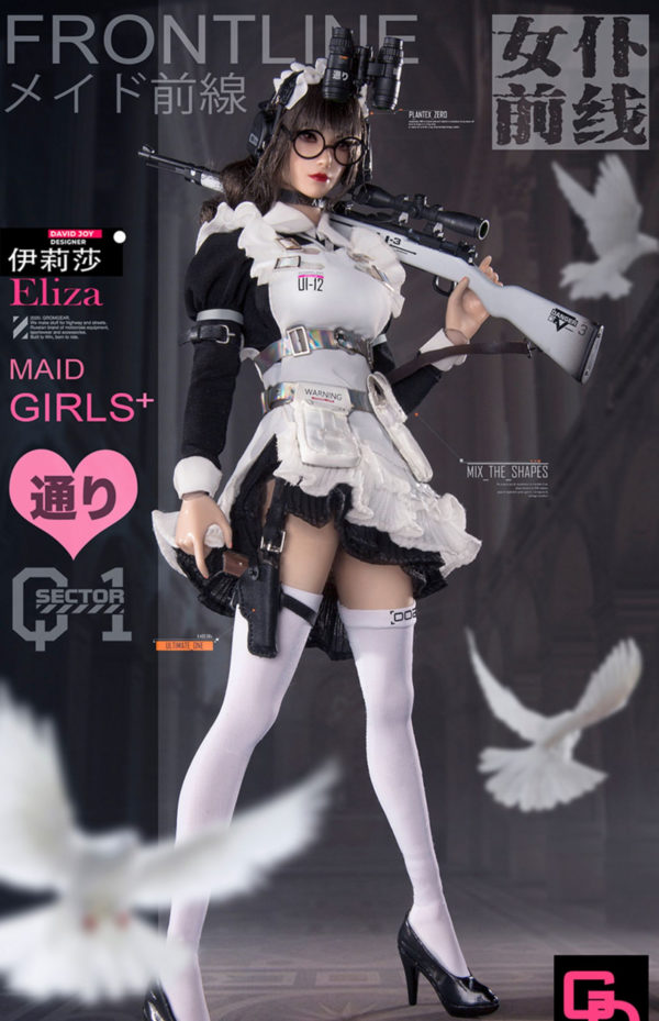 1/6 Maid Frontline Second Series Eliza ELIZA GD97007 Female Soldier Figure - Image 11