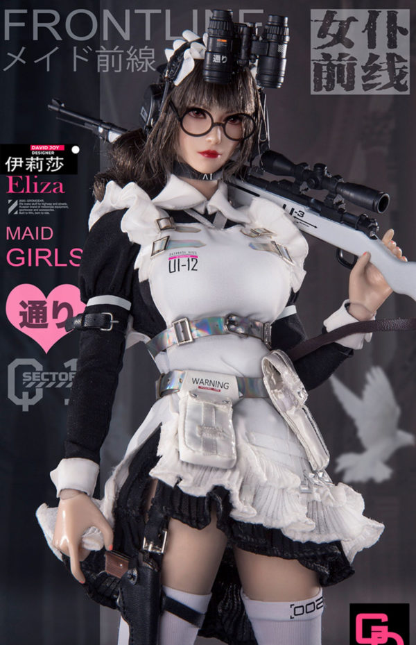 1/6 Maid Frontline Second Series Eliza ELIZA GD97007 Female Soldier Figure - Image 9