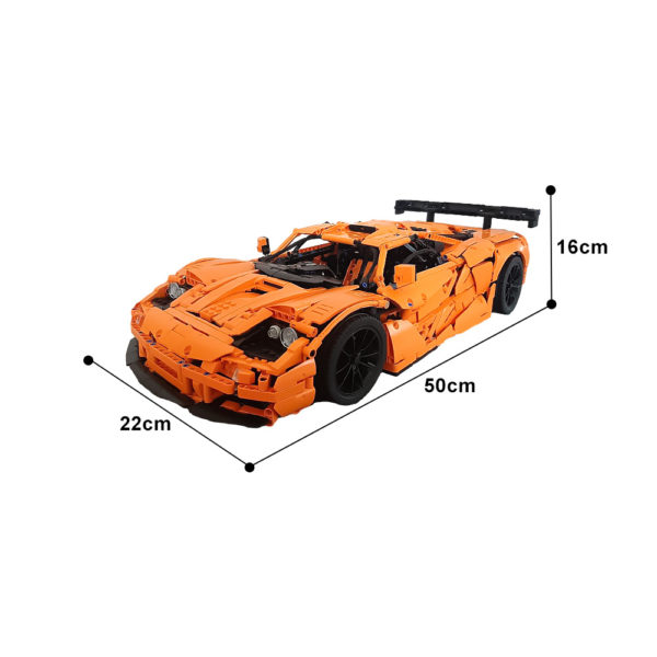 3171 PCS MOC McLaren F1 LM super sports car technology mechanical racing car model assembly building blocks toy - Image 3