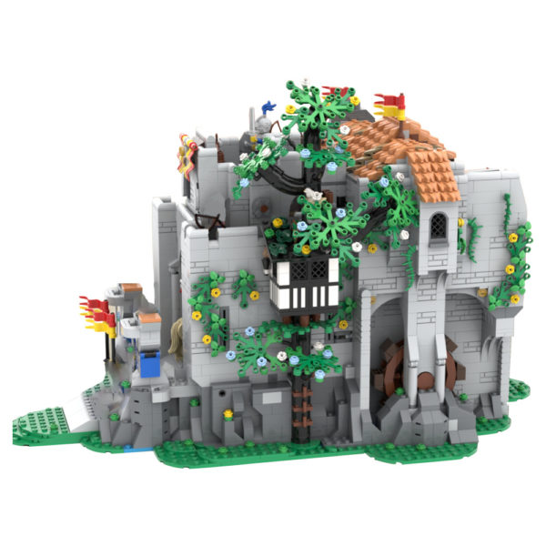 4705 PCS MOC Medieval Lion Knight Castle Revised 10305 Prison Building Assembling Building Blocks Toys - Image 5