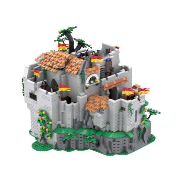 4705 PCS MOC Medieval Lion Knight Castle Revised 10305 Prison Building Assembling Building Blocks Toys - Image 4