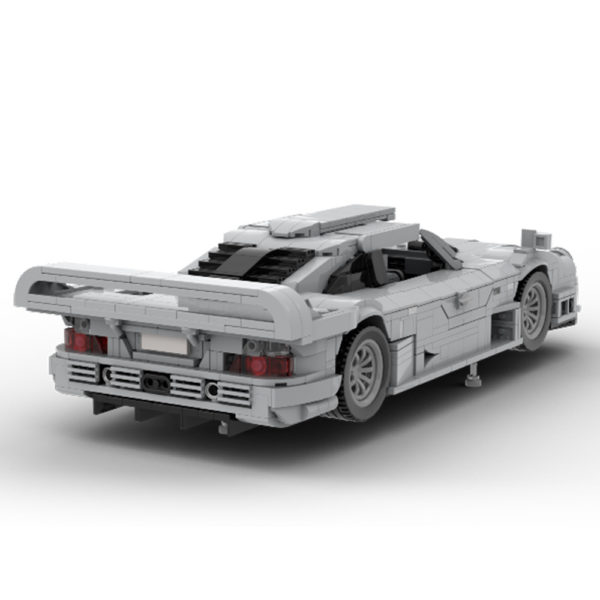 1819 PCS MOC Mercedes-Benz CLK-GTR supercar car model assembly building blocks toy - Image 3