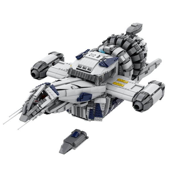 3843 PCS Movie Breakout Serenity Spaceship Firefly MOC 12777 Assembling Building Blocks Toys - Image 6