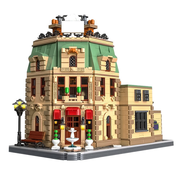 2970 PCS MOC Ratatouille Gusto theme restaurant building assembly building blocks toys