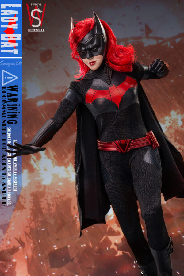 SWTOYS 1/6 NO FS041 Lady Bat Action Figure Model - Image 8